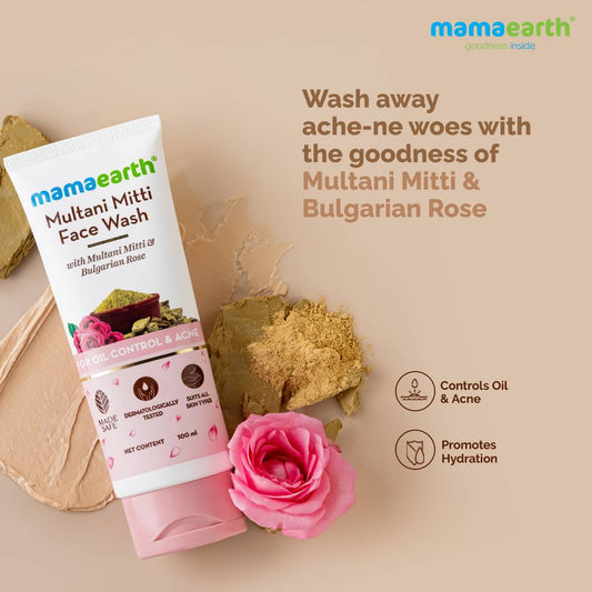 Mama earth multanimitti face wash