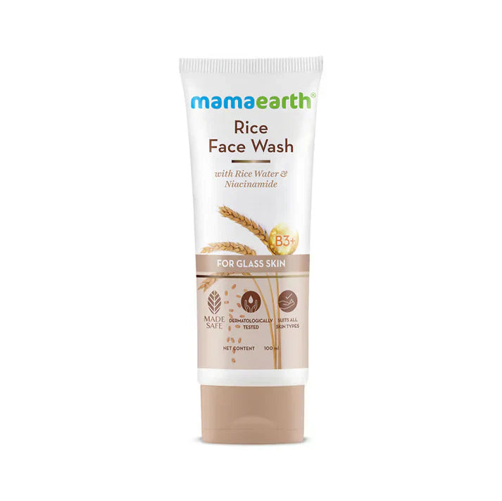 Mama earth rice face wash