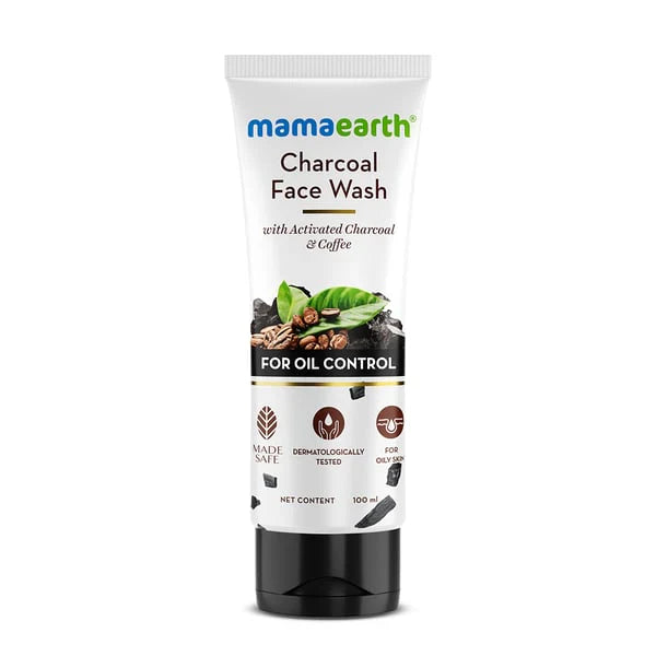 mamaearth charcol face wash oil control